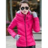 Woman's Down Coat Hooded Cotton Suit Female