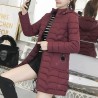 Warm Jacket Light Duck Down Jacket Long Female Overcoat Slim Solid Coat