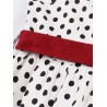 Retro Polka Dot Party Pin Up Dress