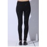 Zipped Stretchy Skinny Pants