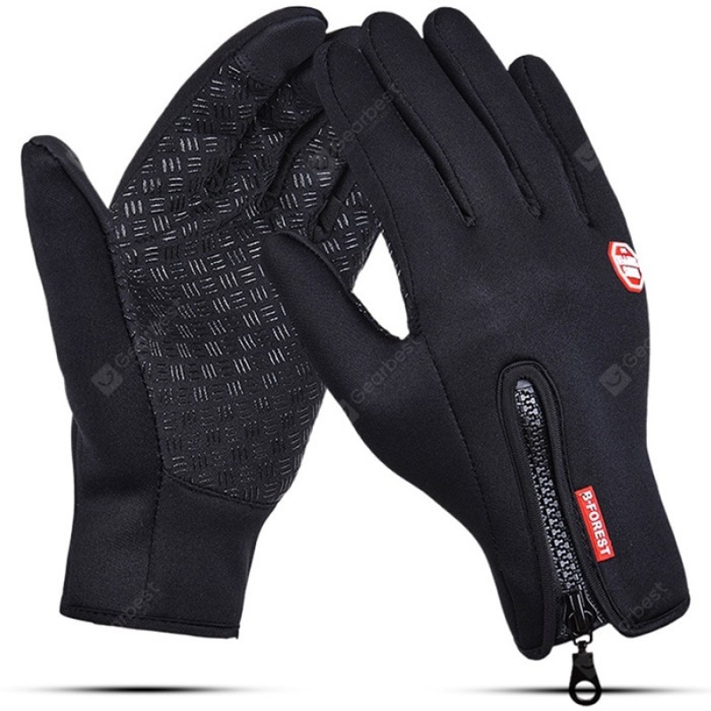 Outdoor Waterproof Fleece Windproof Gloves