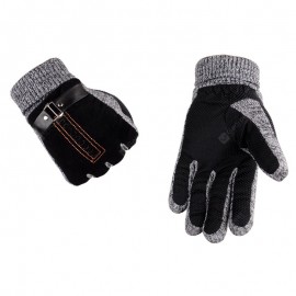 Winter Thickening Warm Men's Gloves