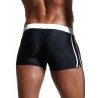 Pocket Embellished Lace Up Swimming Trunks