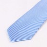 Stylish Slender Stripe Pattern 8.5CM Width Blue Tie For Men