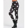 Skinny Polka Dot Print Leggings