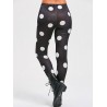 Skinny Polka Dot Print Leggings