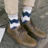 One Set Wave Pattern Casual Jacquard Socks