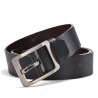 SAN VITALE Genuine Leather Adjustable Pin Buckle Men Belt