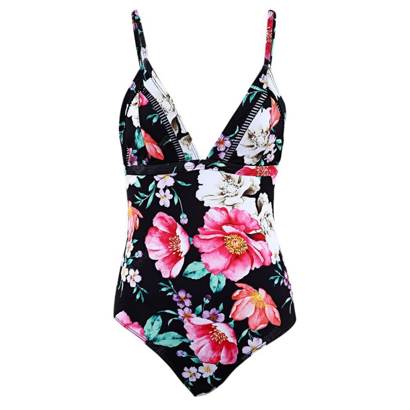 Women Floral Print Swimsuit