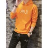 Sweater Men Hooded Pullover Jacket Spring Autumn Loose Long-sleeved Sports Suit