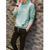 Sweater Men Hooded Pullover Jacket Spring Autumn Loose Long-sleeved Sports Suit