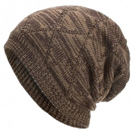 Plus Velvet Chaotic Large Diamond-shaped Sweater Cap