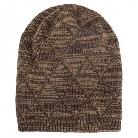 Plus Velvet Chaotic Large Diamond-shaped Sweater Cap