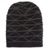 Plus Velvet Dual-use Triangle Pullover Knitted Wool Cap