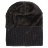 Plus Velvet Dual-use Triangle Pullover Knitted Wool Cap