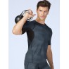 ZT11 Men Three-dimensional Printing Fitness Running Sports Quick-drying T-shirt