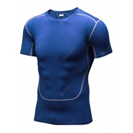 Tight Sports Running Short Sleeves Tee for Men