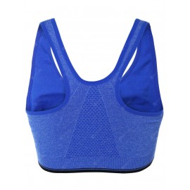 Padded Zipper Sports Bra