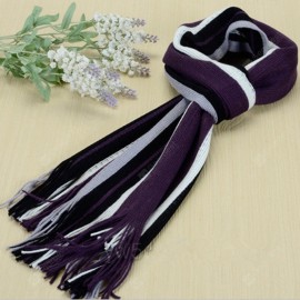 Trendy Knit Warm Tassel Men's Scarf for Winter