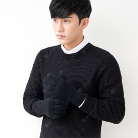 Winter Men Knitted Gloves Touch Screen High Quality Warm Cashmere