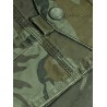 Zip Fly Multi Pockets Camo Cargo Shorts