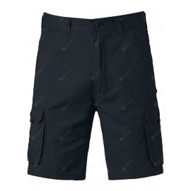 Zipper Fly Applique Pockets Design Cargo Shorts