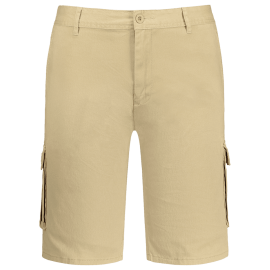 Zip Fly Pockets Bermuda Cargo Shorts