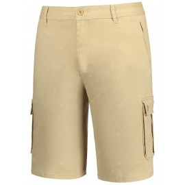 Zip Fly Pockets Bermuda Cargo Shorts