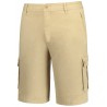 Zip Fly Pockets Bermuda Cargo Shorts