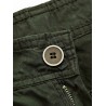 Zip Fly Cargo Shorts with Pockets