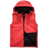 Outdoor Men's Autumn Winter Plus Velvet Warm Windproof Jacket Hooded Detachable