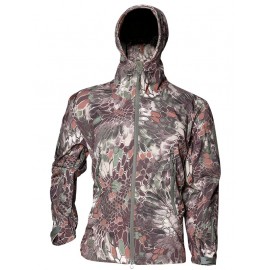 Outdoor Suede Soft Shell Jacket Men Sports Camouflage Plus Velvet