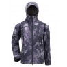 Outdoor Suede Soft Shell Jacket Men Sports Camouflage Plus Velvet