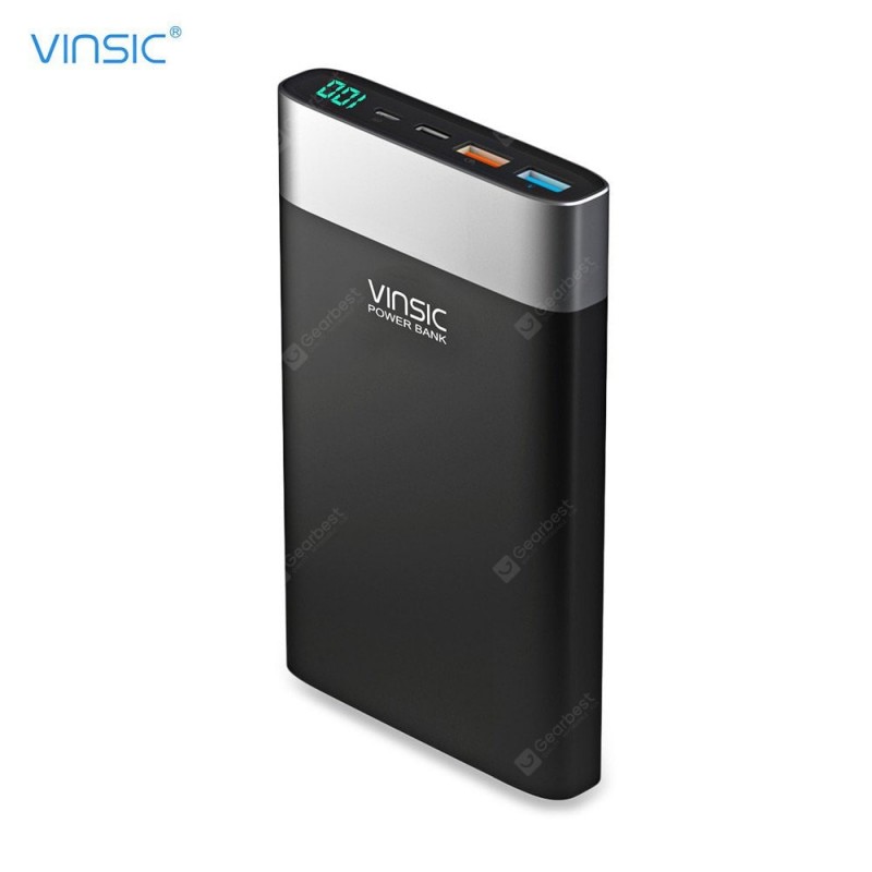 VINSIC VSPB303 QC 3.0 20000mAh Power Bank Type-C Interface