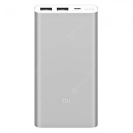 Original Xiaomi PLM09ZM 10000mAh Mobile Power Bank 2 for Oneplus 6T / 6 / 5T / 5 / Xiaomi mi 8 / F1