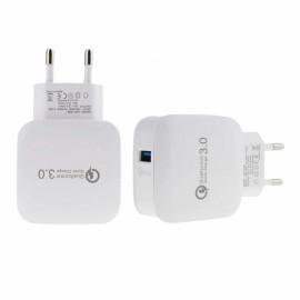 Quick Charge 3.0 USB Wall Charger Mini Travel Power Adapter for iPhone / Samsung