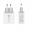 QC3.0 3-port USB Fast Wall Charger Power Adapter for Xiaomi / Huawei /Samsung