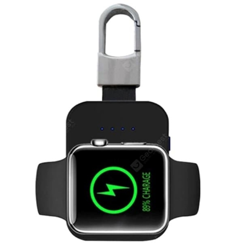 Portable Mini Key Chain Fast Wireless Charger for Apple Watch