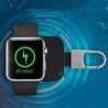 Portable Mini Key Chain Fast Wireless Charger for Apple Watch