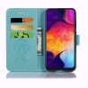 Owl Wind Chimes Flip Wallet Leather Cover for Samsung Galaxy A50 Phone Case