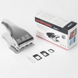 Universal 3 in 1 Phone Card Cutter