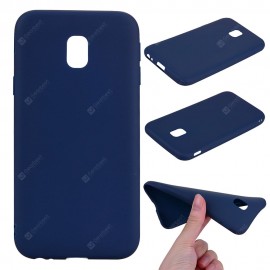 TPU Case for Samsung Galaxy J3 2017 / J330 EU Version Candy Color Silicone Cover