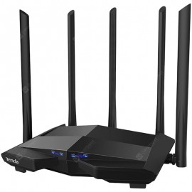 Tenda AC11 1200Mbps Wireless WiFi Router Dual Band 2.4G / 5G 1 WAN + 3 LAN Gigabit Ports 5 x 6 dBi Antenna