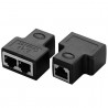 RJ45 CAT6 3 Port Ethernet Adapter