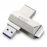 USB 3.0 Metal Flash Drive U Disk Pen 360 ​​Degree Rotation