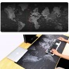 World Map Mouse Pad Oversized Non-slip Desktop Keyboard Mat