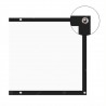 Simple Projection Screen for Indoor and Outdoor Outdoor Projection