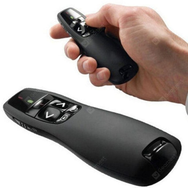 VIBOTON R400 2.4G Wireless Remote Control RF PPT Presenter USB Presentation Pen