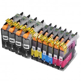 SP1387 LC - 103XL Ink Cartridge 10 Set for Printer MFC - J4310DW MFC - J285DW J4410DW J4510DW J4610DW J4710DW J6520DW J470DW J475DW J650DW J870DW J875DW J6920DW DCP - J152W