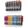 SP1389 PGI - 250XL CLI - 251XL Ink Cartridge 4 Color for Canon Printer PIXMA IP8720 / MG7520 / MG5520 / MG5420 / MG6620 / MG5620 / MX922 18PCS